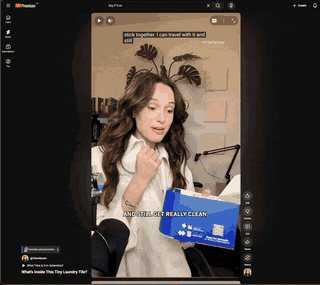 A YouTube Short ends and the feed scrolls to the next one on its own